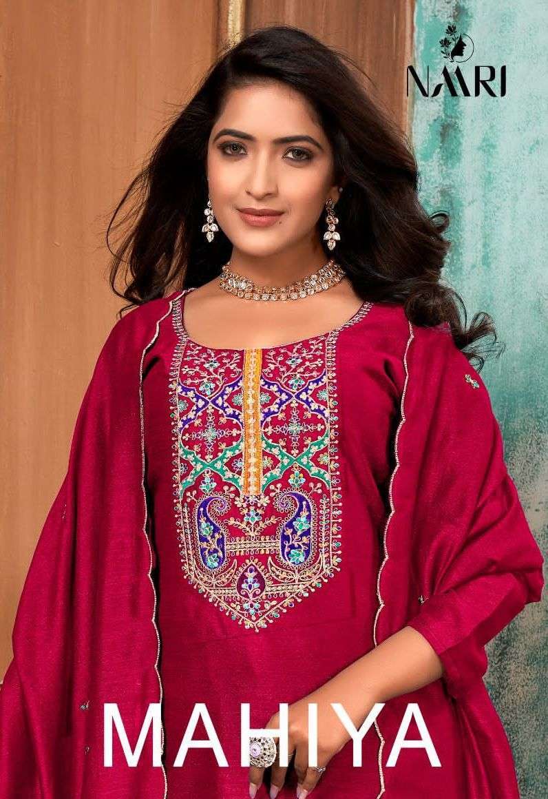 naari mahiya series 6301-6304 Vichitra Silk suit
