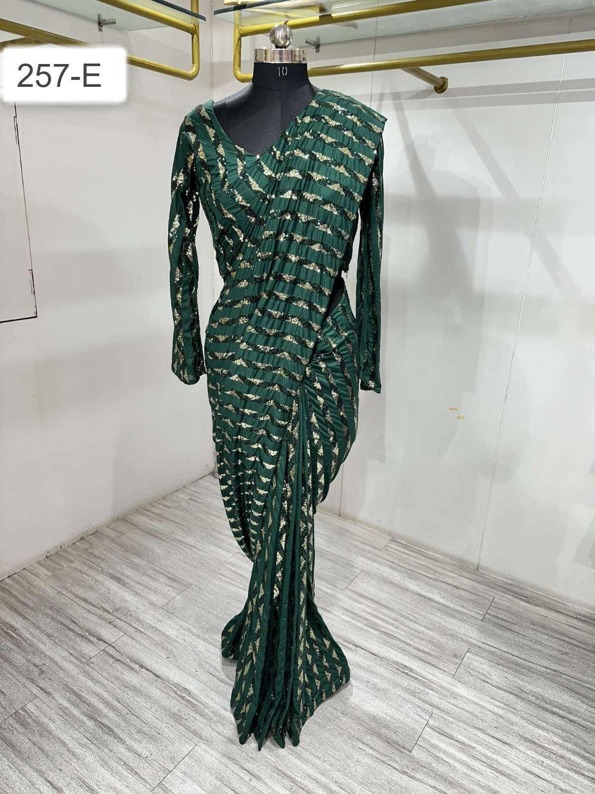 pr 257 imported fabric sequence work saree