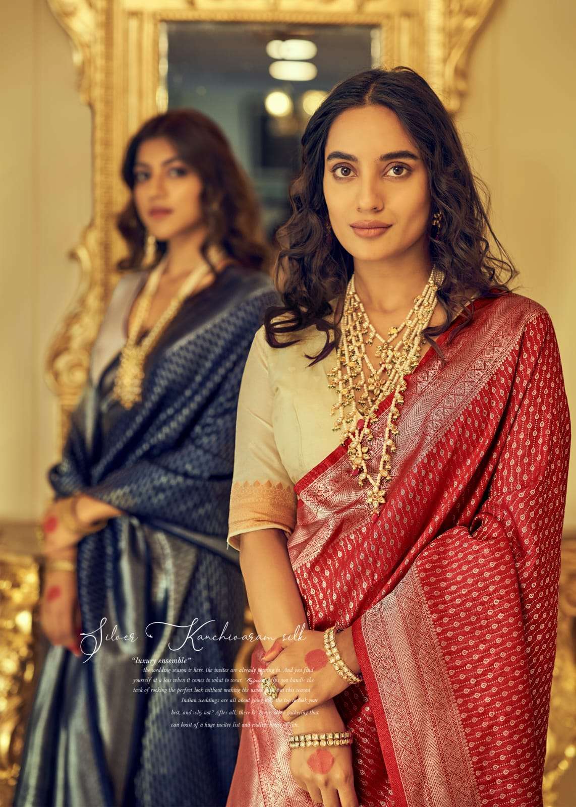 rajpath akansha series 10051-10056 Soft kanjivaram saree