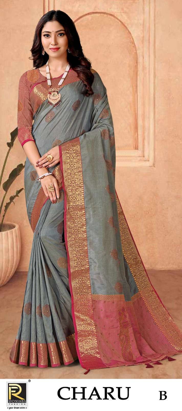 Ranjna saree Charu banarasi silk saree