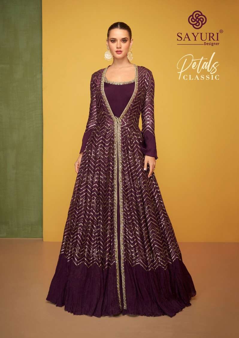 sayuri petals classic series 5212 premium silk long gown