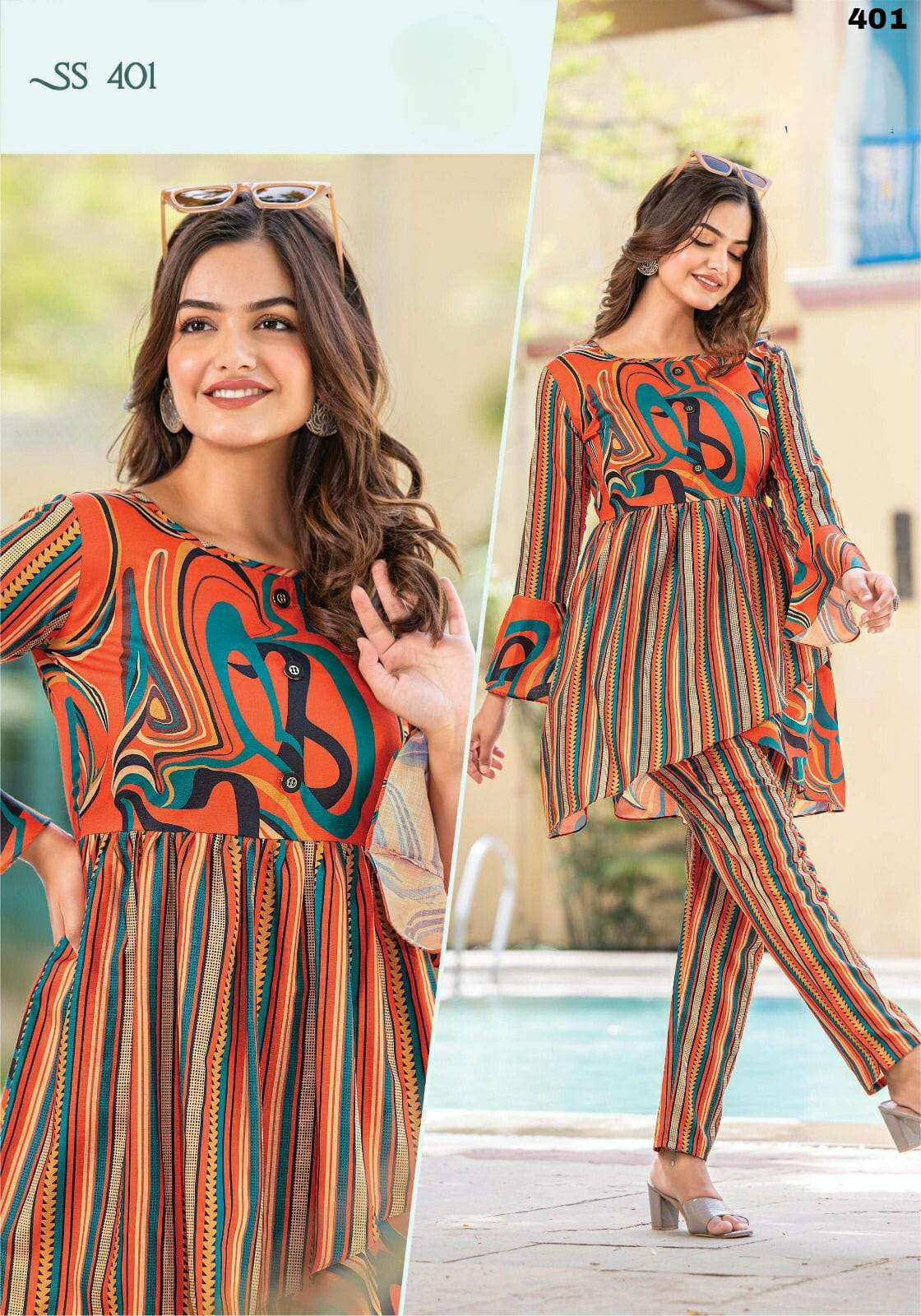 sho shaa vol 4 designer bsy cotton latex kurti 