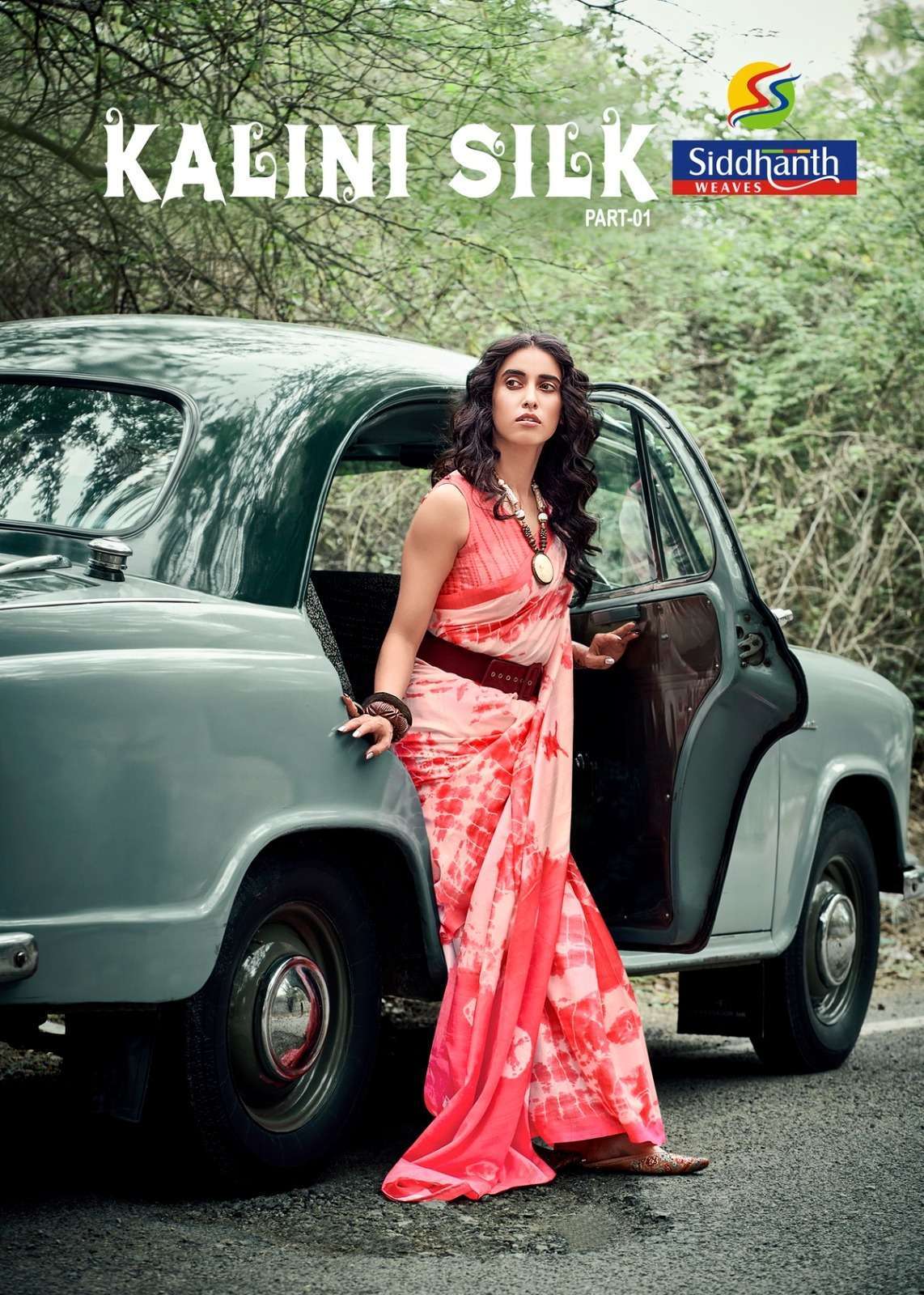 siddhanth weaves kalini silk vol 1 series 77001-77008 fancy saree