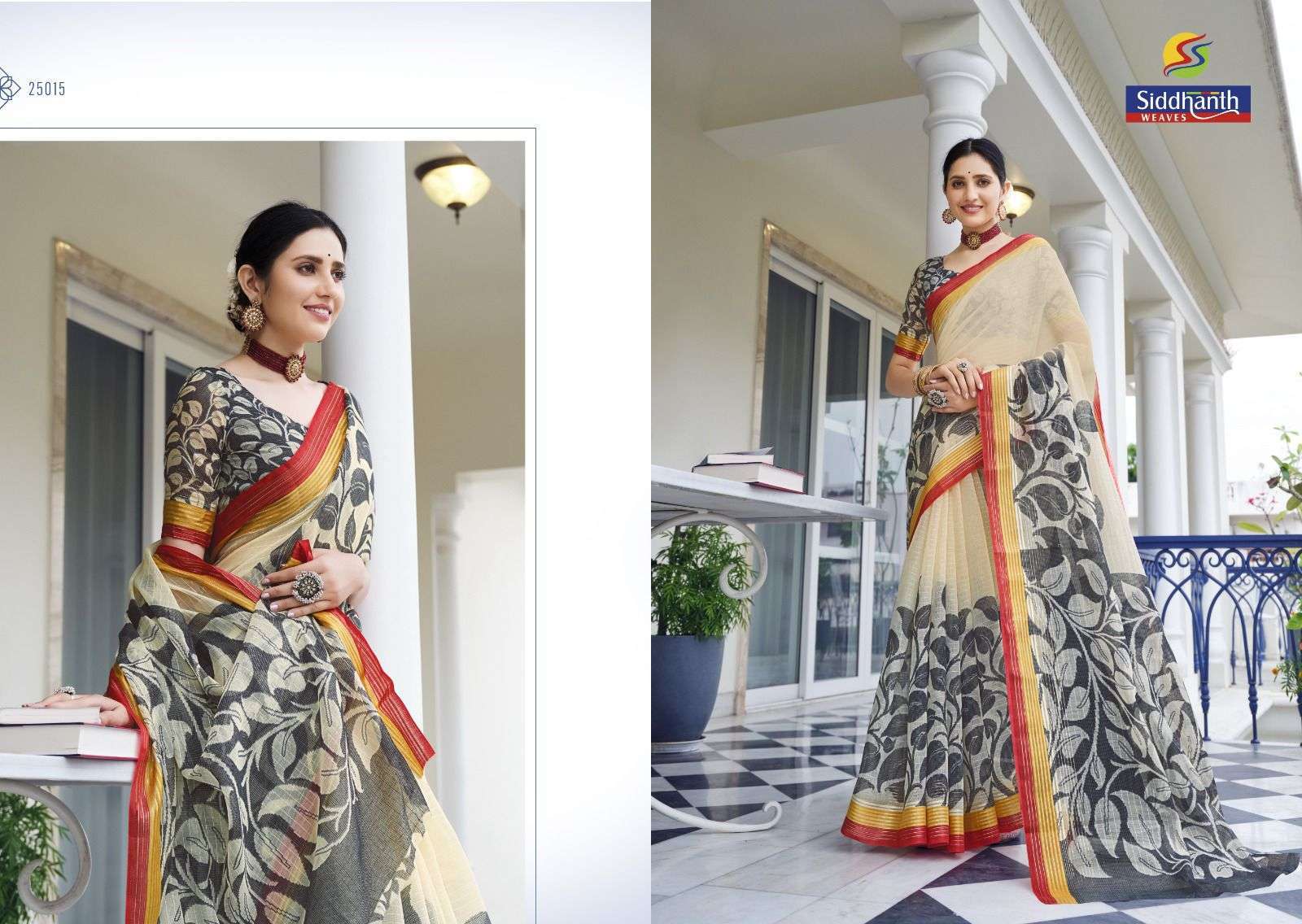 siddhanth weaves shillong pattu vol 2 series 25009-25016 cotton saree