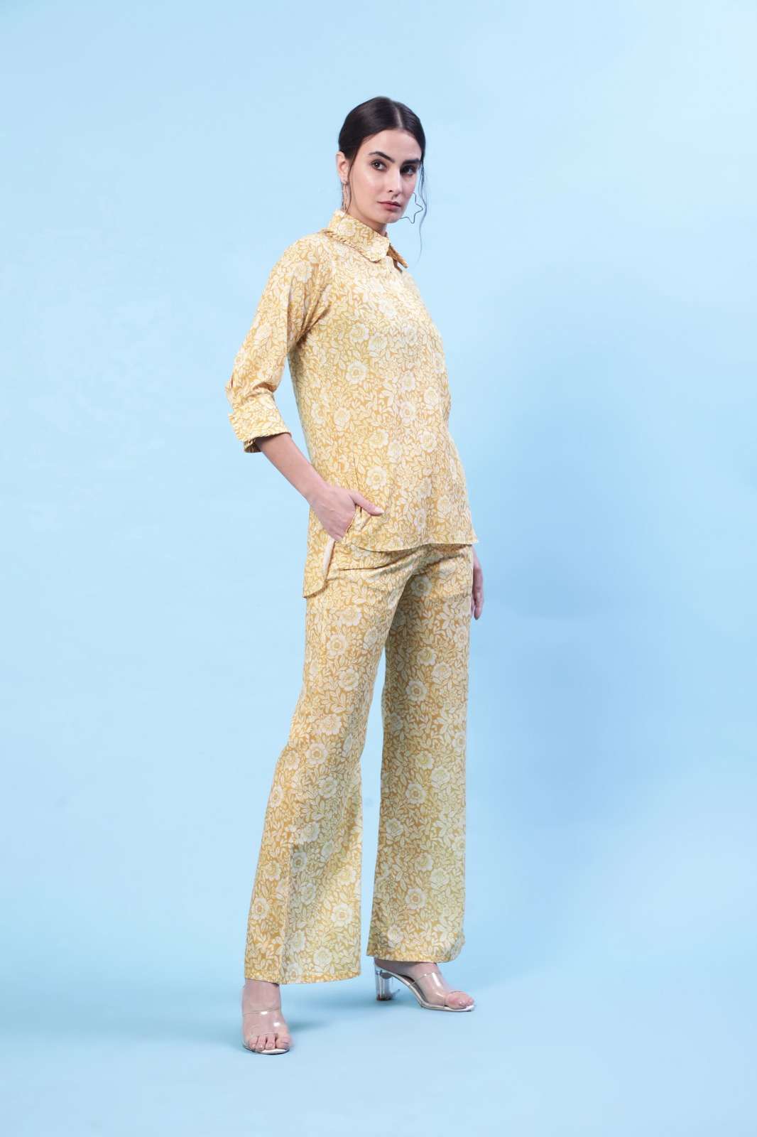 stylishta charvi series 23001-23005 Cotton Silk Co-ord set