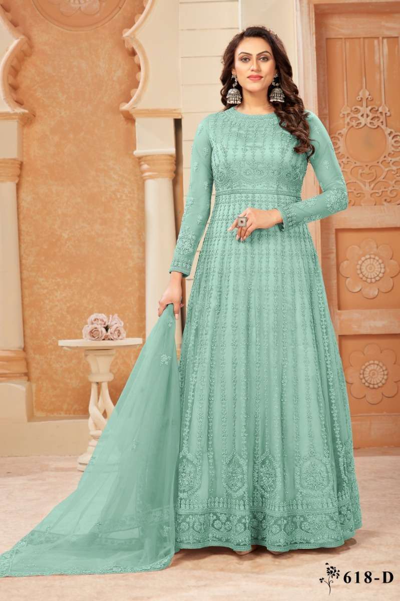 swagat 618 colours net long suit 