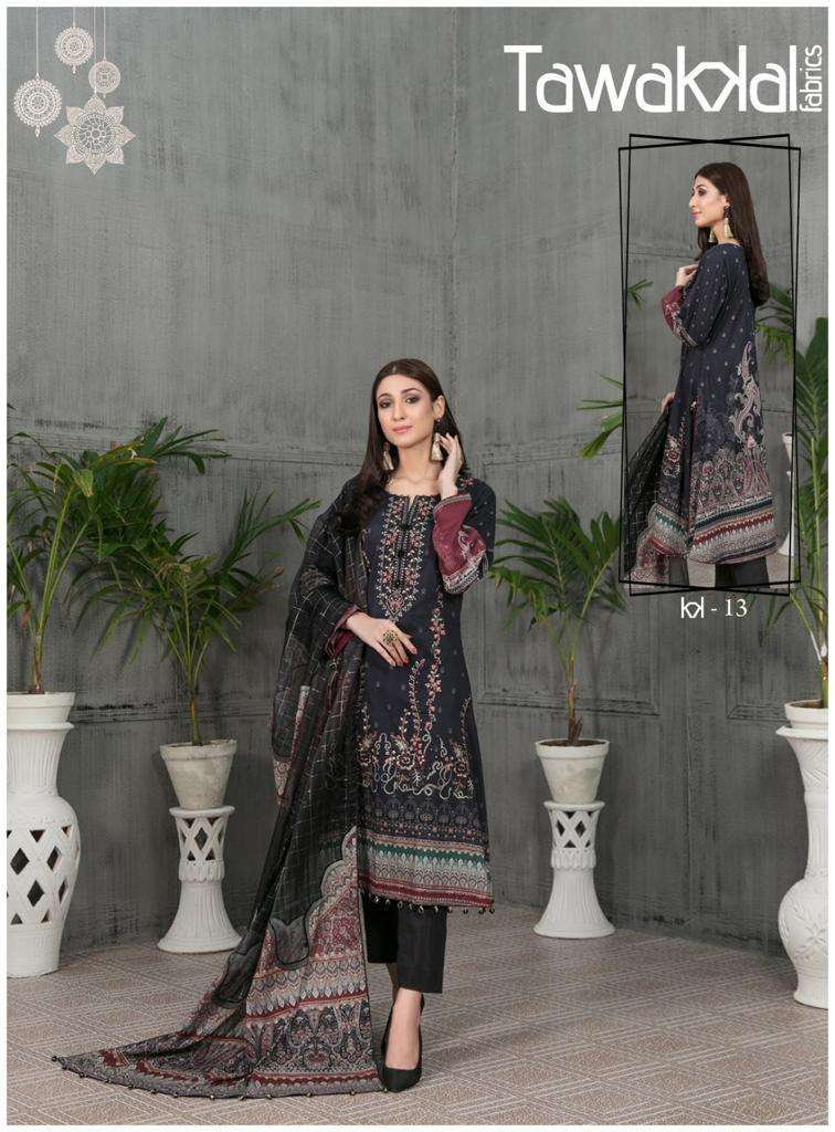 tawakkal mehroz luxury cotton collection vol 2 series 11-20 pure cotton suit