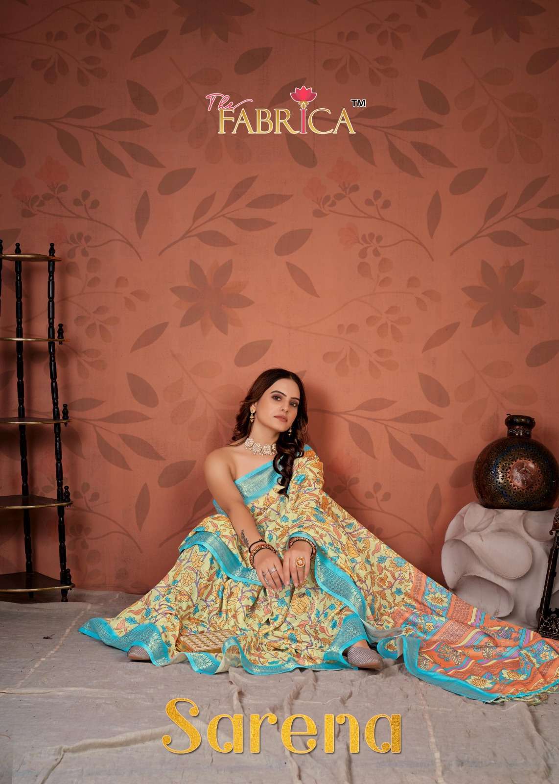 the fabrica sarena series 38001-38010 soft cotton saree