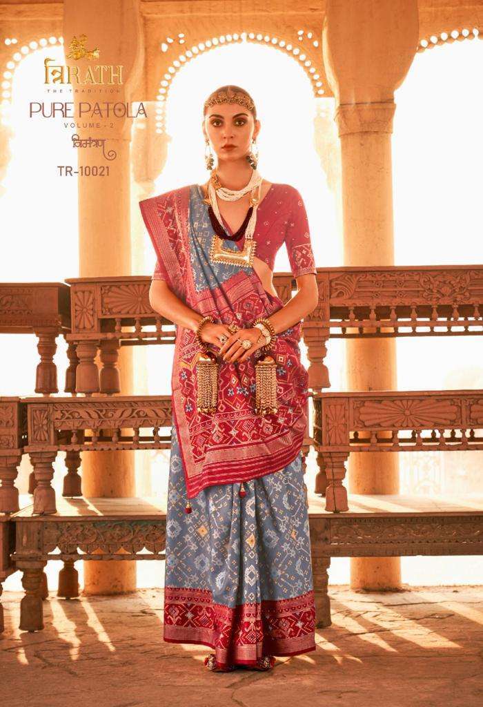 trirath pure patola vol 2 series 10019-10030 Pv. Silk saree