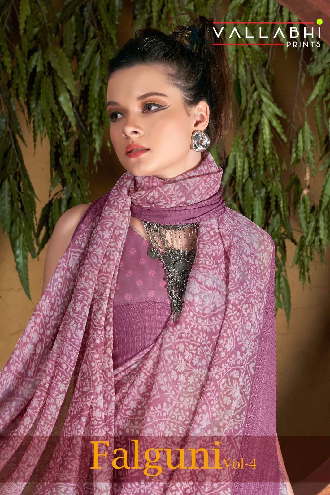vallabhi falguni vol 4 series 20371-20376 Georgette saree