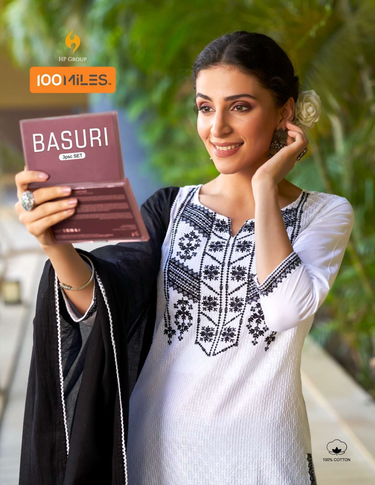 100 miles basuri series 01-04  Pure cotton suit