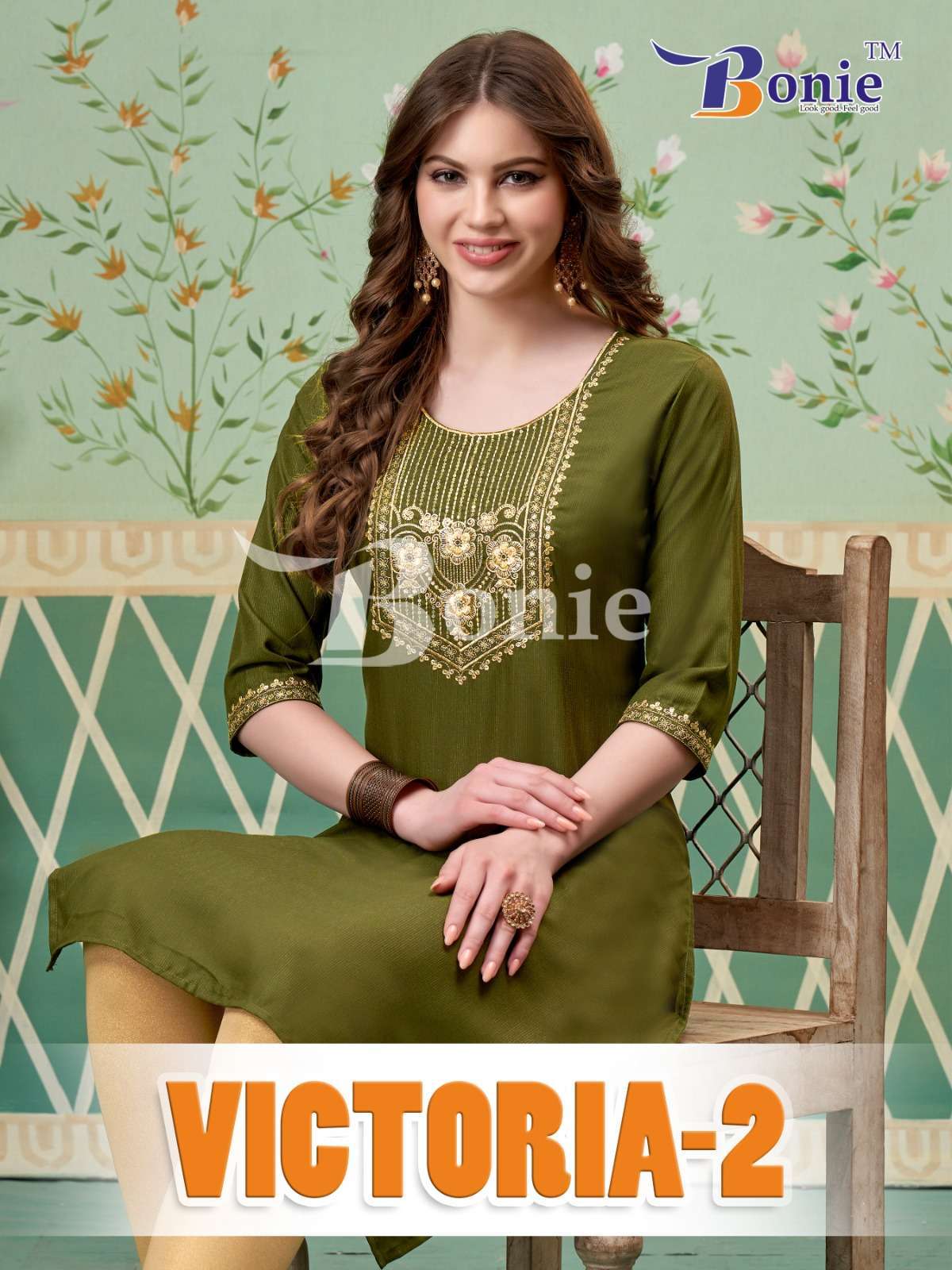 bonie victoria vol 2 series 2001-2006 silk kurti 
