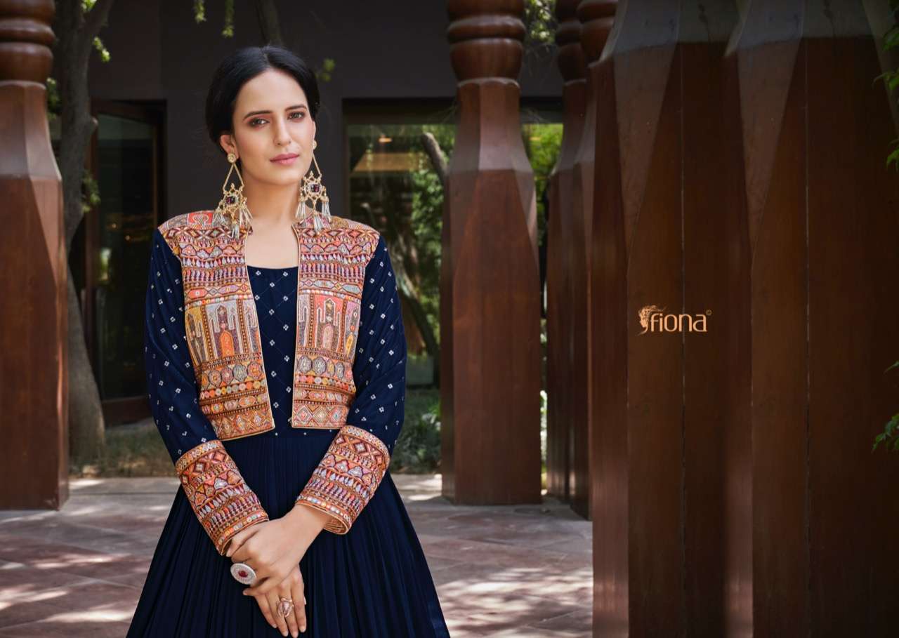 fiona sana designer heavy georgette suit 