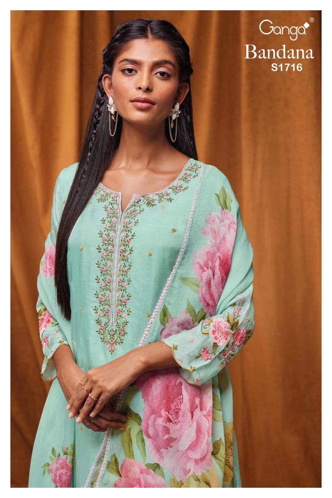 ganga bandana 1716 premium bemberg silk suit 