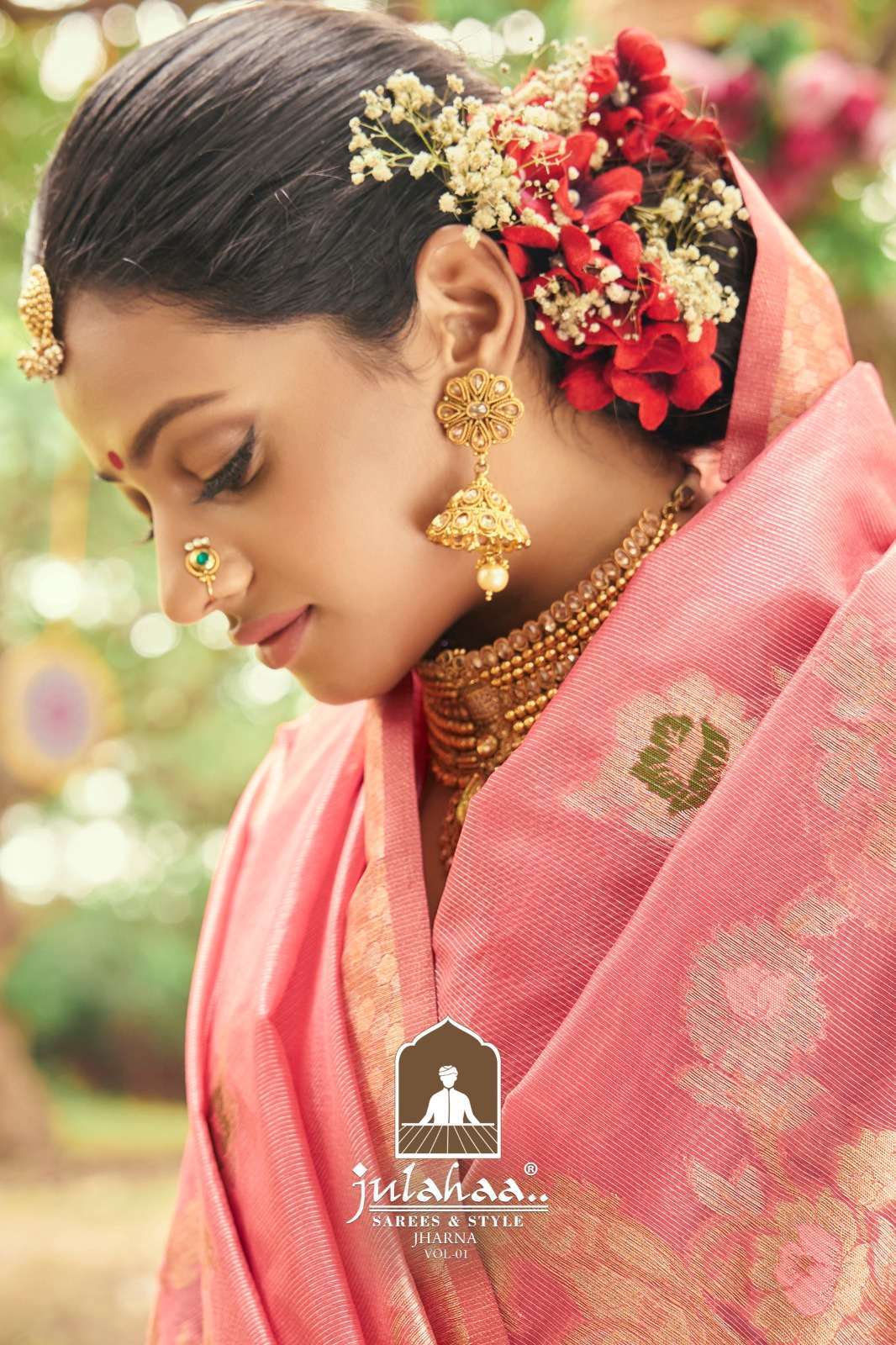 julahaa jharna vol 1 Cotton Base saree