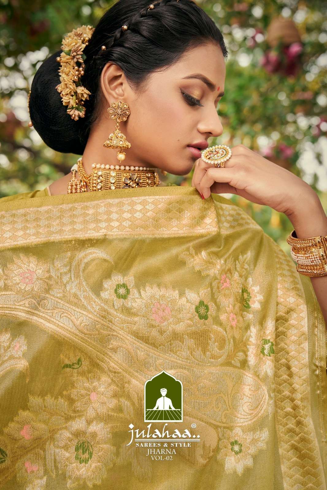 julahaa jharna vol 2 Cotton Base saree