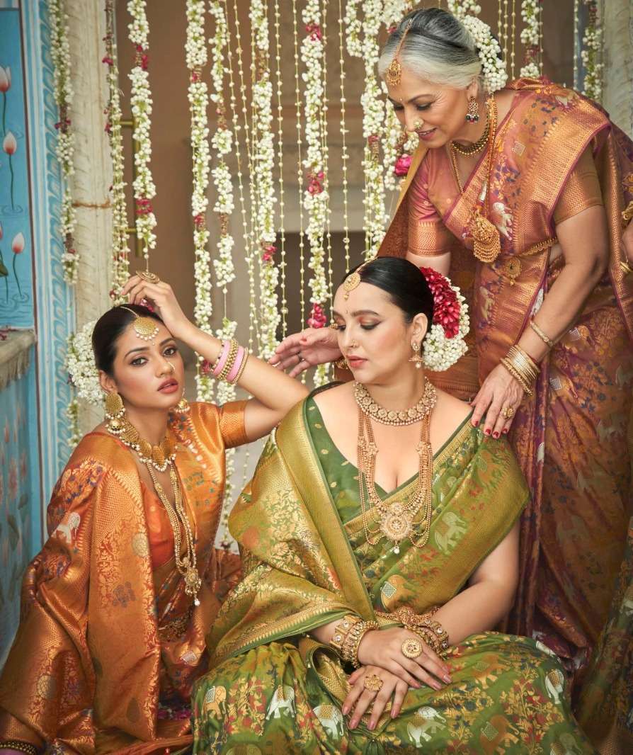 julahaa prime 1712 single kanjivaram silk saree