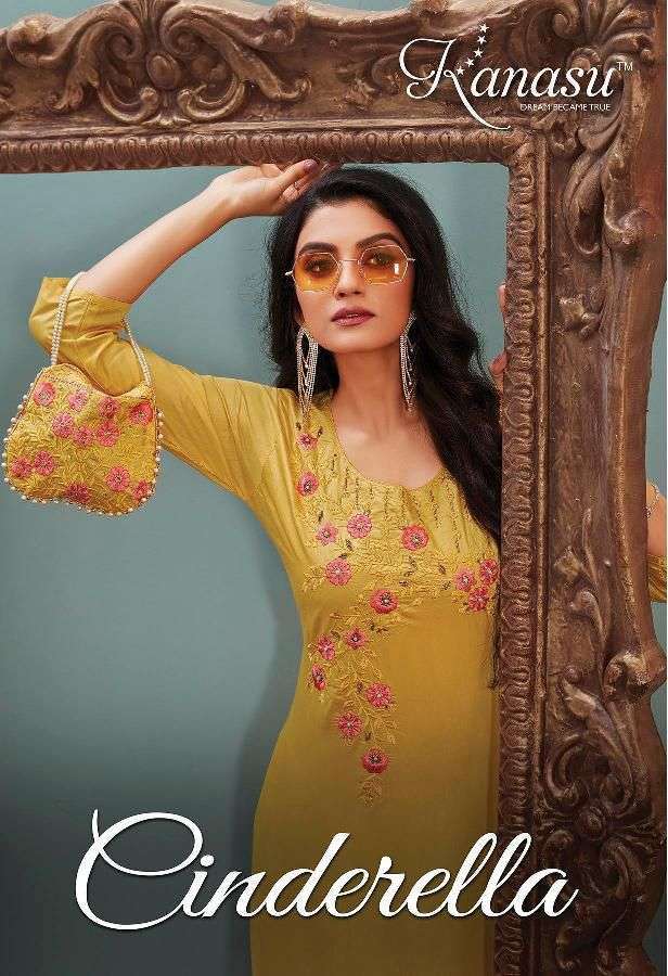 kanasu cindrella series 801-808 chanderi silk top bottom
