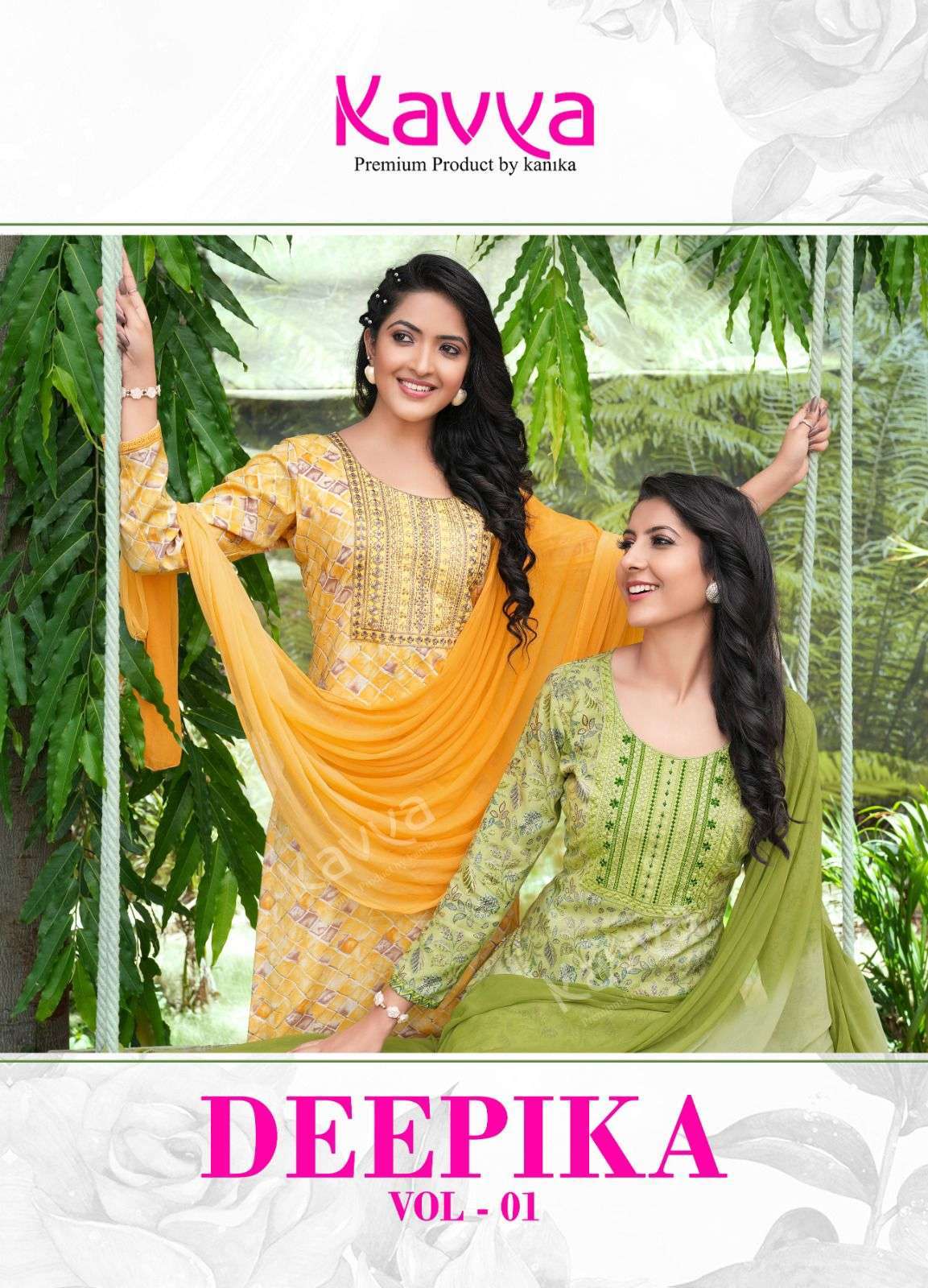 kanika kavya deepika vol 1 series 1001-1010 capsule suit