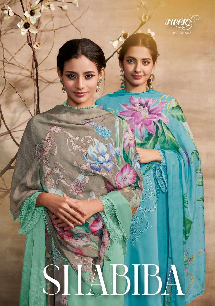 kimora heer shabiba series 9091-9098 pure cotton suit 