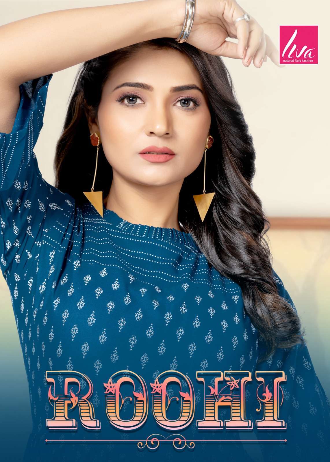 mayra roohi series 80143-80150 Heavy Viscose Reyon kurti