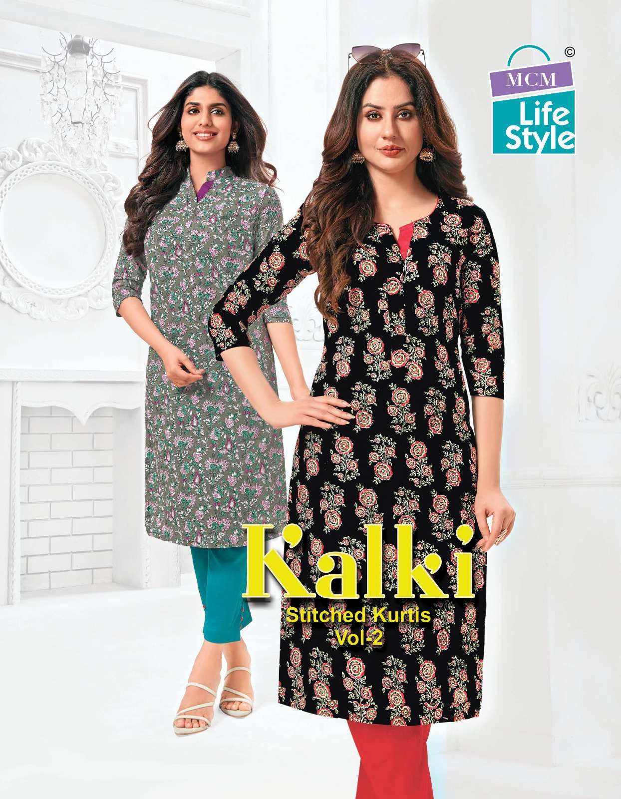 mcm kalki vol 2 series 819-8135 cotton kurti 