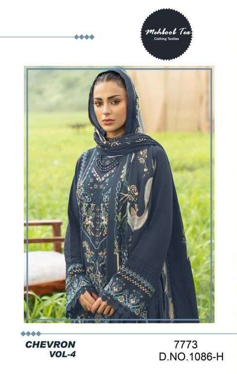 mehboob tex chevron vol 4 series 1086 cotton suit