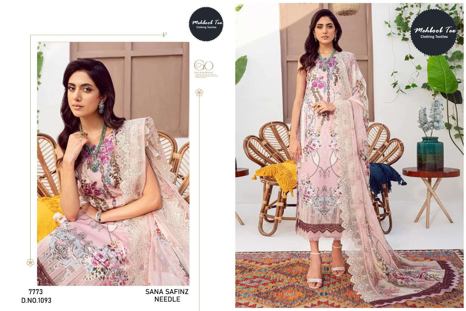 mehboob tex sana safinaz needle 1093 designer lawn cotton suit 