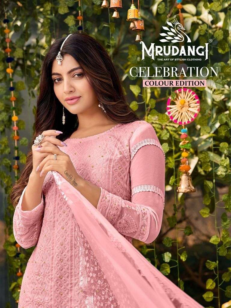 mrudangi celebration 2041 colour edition faux georgette suit 