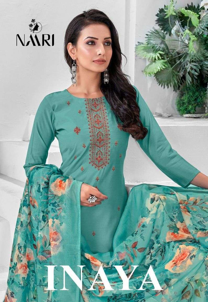 naari inaya series 9401-9404 Pure silk suit 
