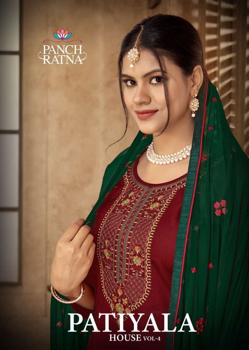 panch ratna patiyala house vol 4 series 20011-200114  Jam Silk suit