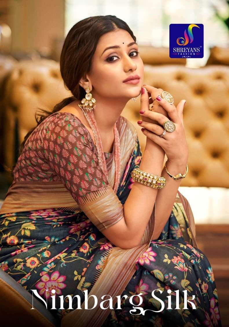 shreyans fashion nimbarg silk cotton saree