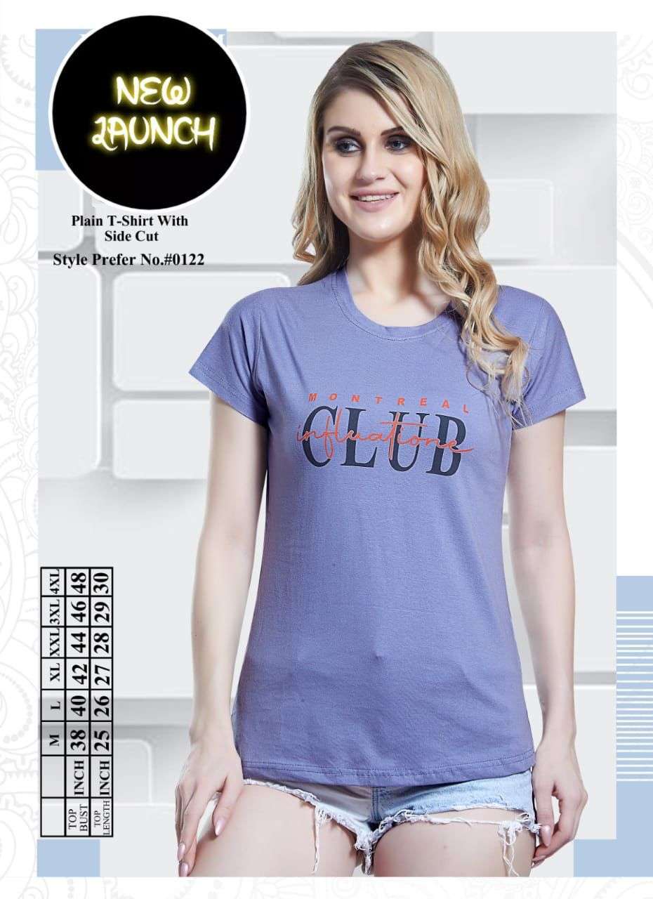 summer special vol 0122 pure cotton Plain T-Shirt