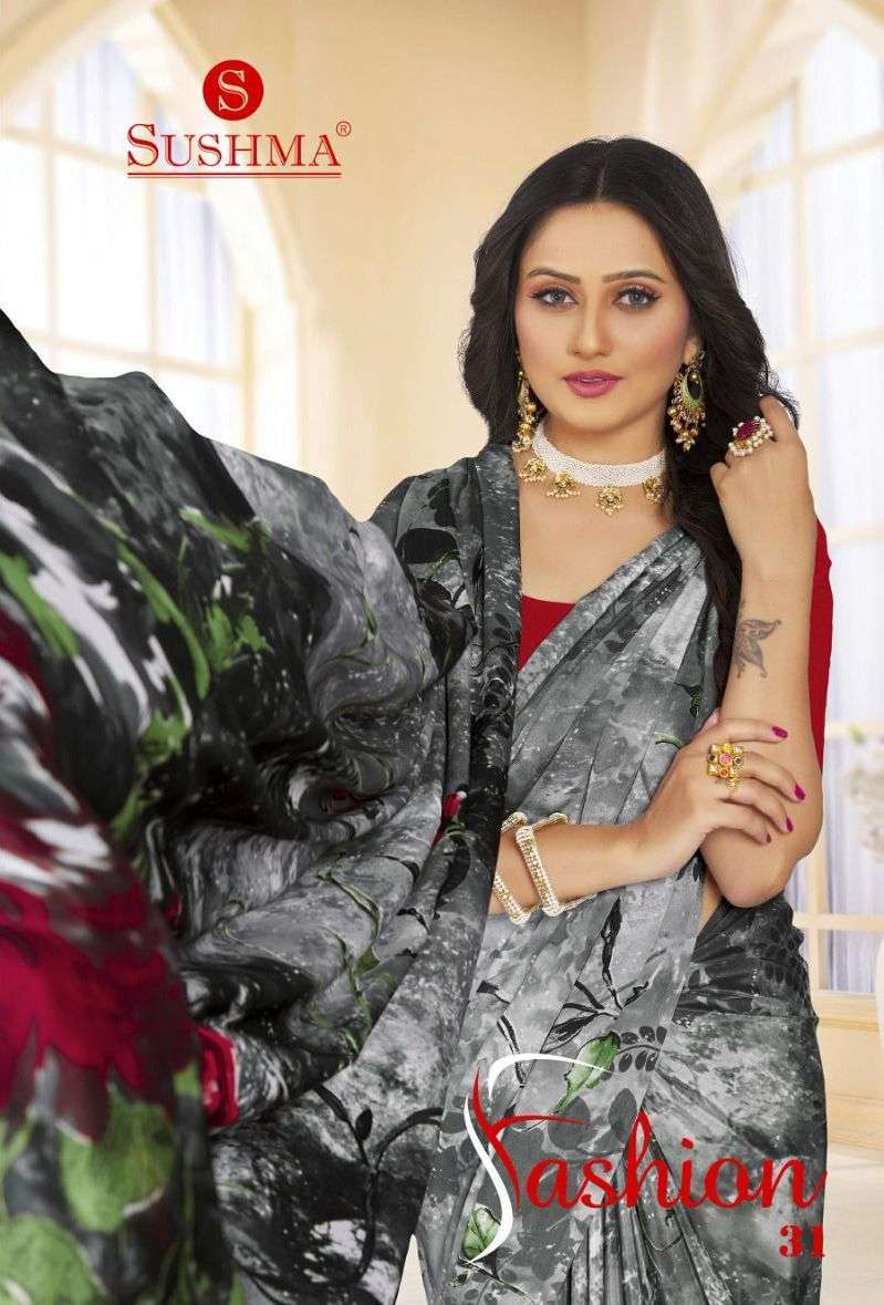 sushma fashion vol 31 series 3101-3112 crape saree
