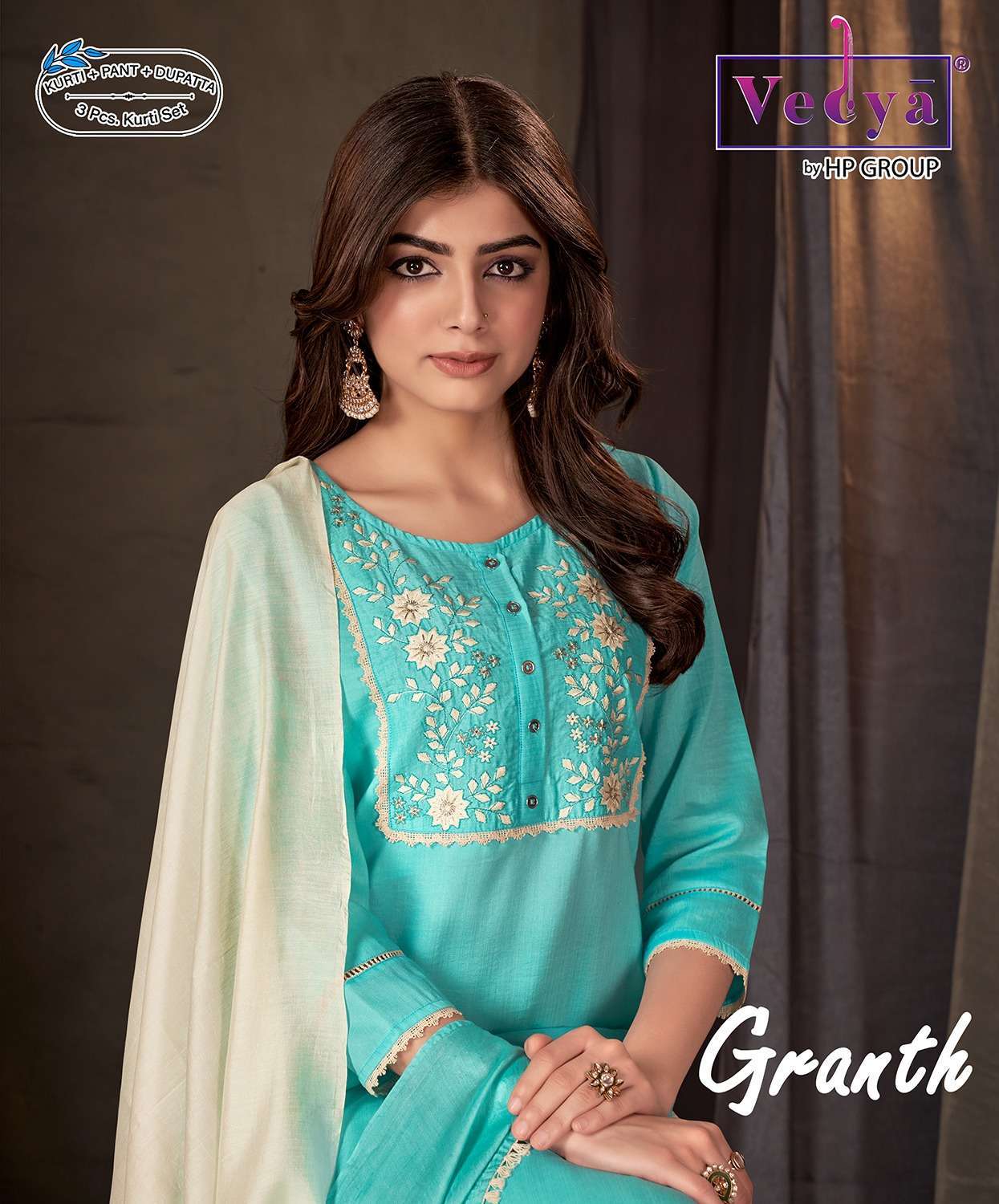 vedya granth series 1123-1128 Chinon Silk suit