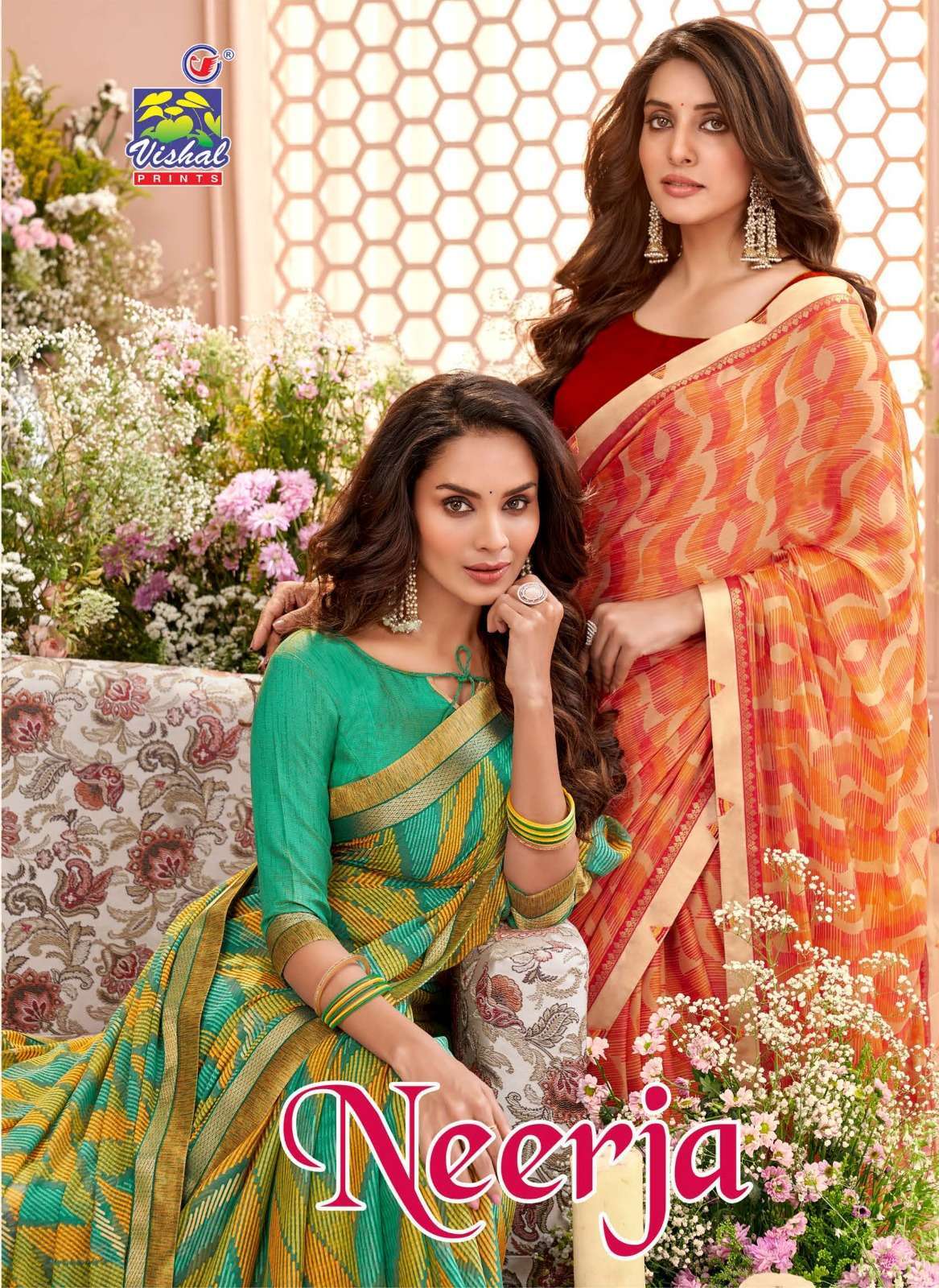 vishal prints neerja series 45936-45944 Fancy saree