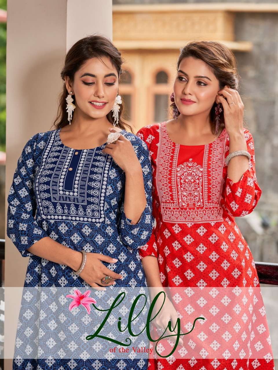 viyaa designer lilly vol 1 series 1001-1008 Pure 14 Kg Rayon Print Gown