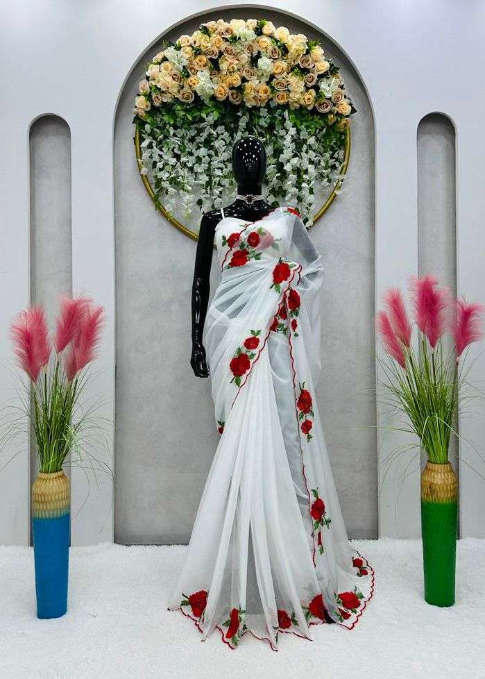 bt-14 designer tubby silk ready to wear saree