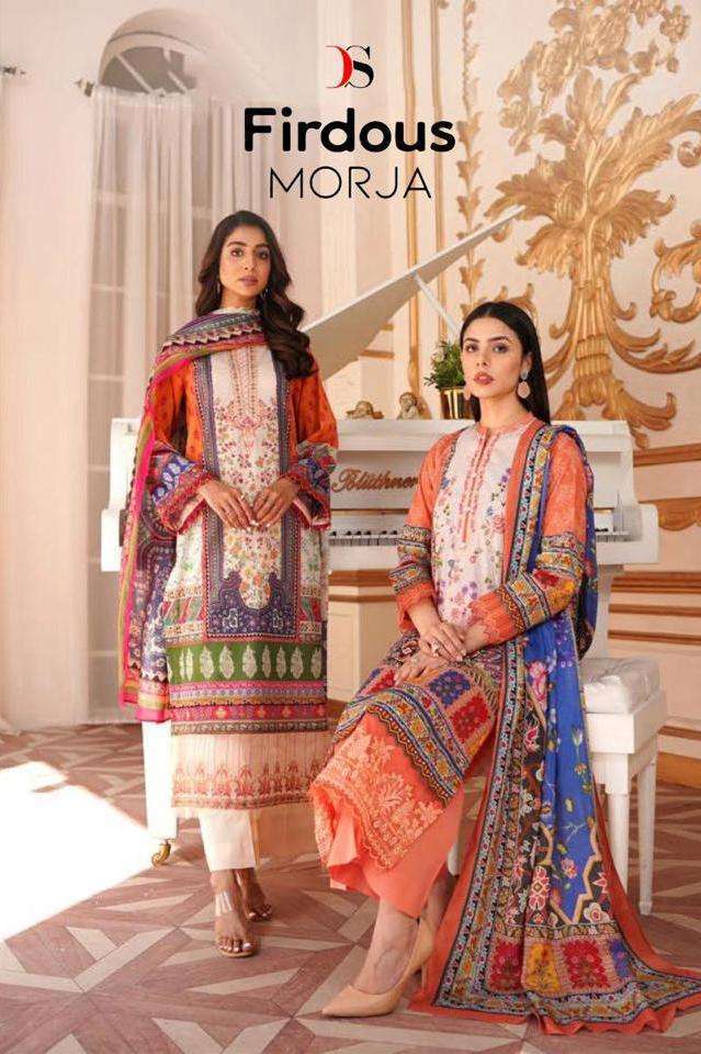 deepsy suits firdous morja series 3311-3317 Pure cotton suit