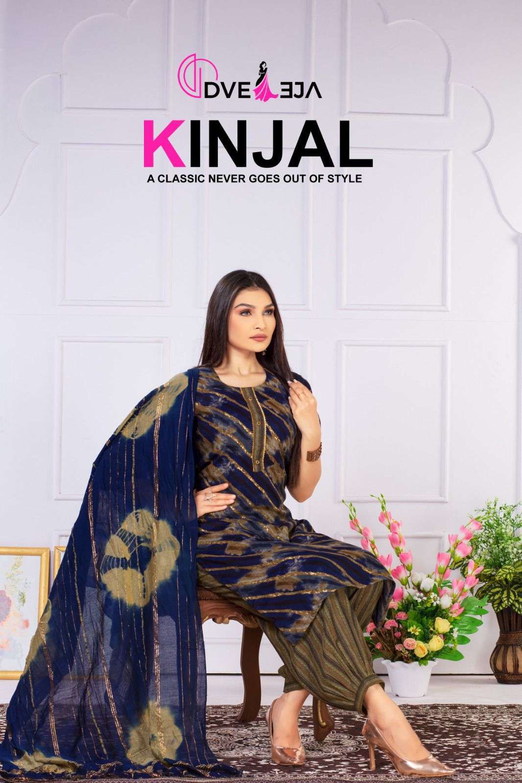 dveeja kinjal series-1 101-104 capsule prints suit 