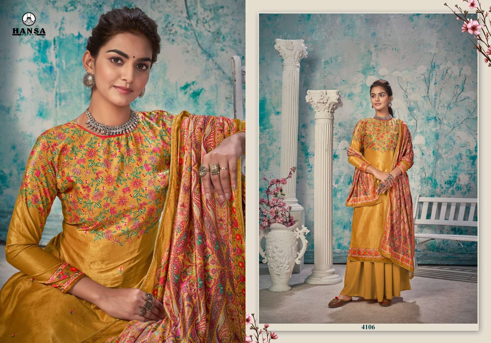 hansa trisha designer fancy suit 