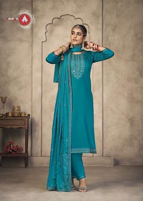 kalarang saurya series 10781-10786 jam silk cotton suit 