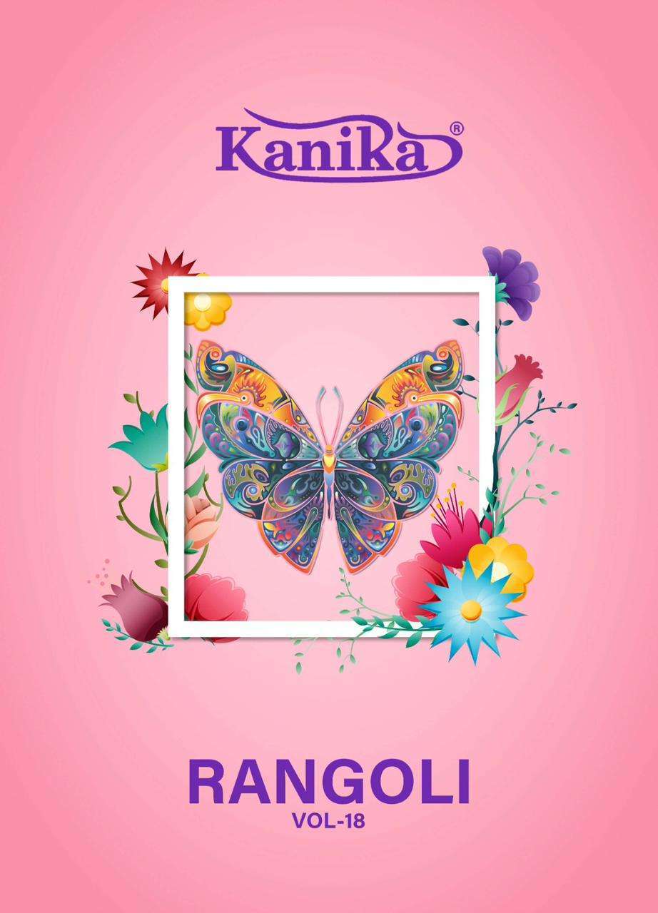 kanika rangoli vol 18 series 18001-18012 mix cotton suit 