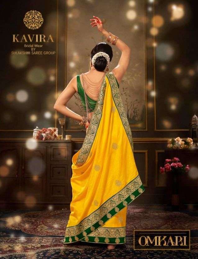 kavira omkari designer sana silk saree