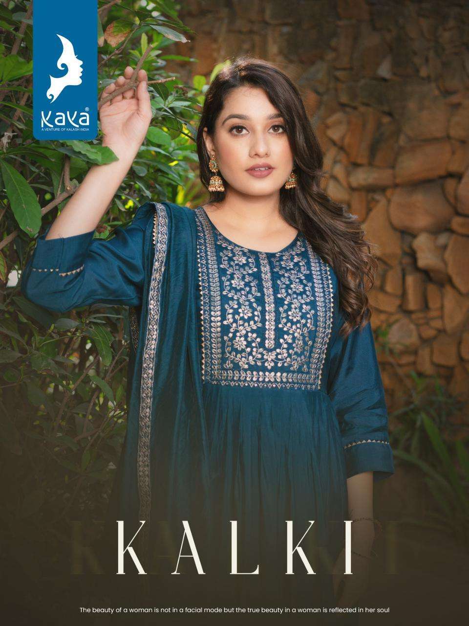 kaya kalki series 01-06 roman silk readymade suit 