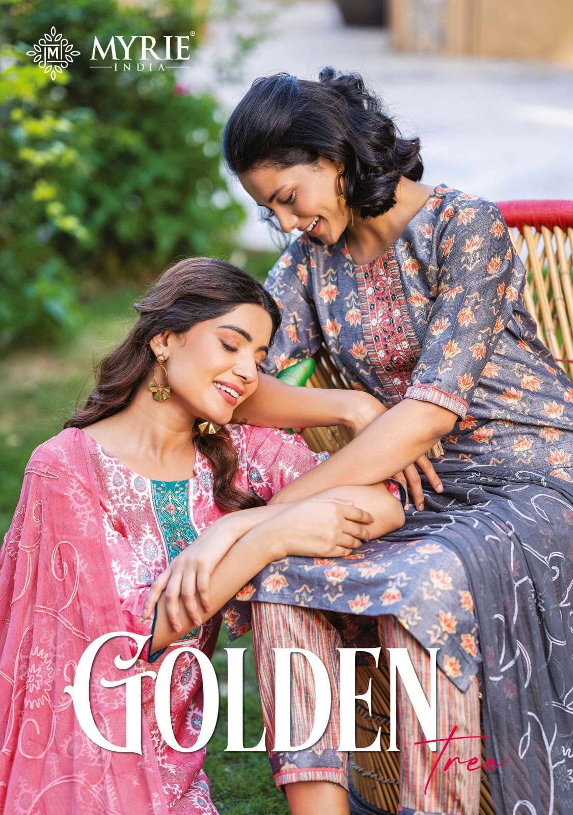 mayree india golden tree series 101-108 Capsule Print suit