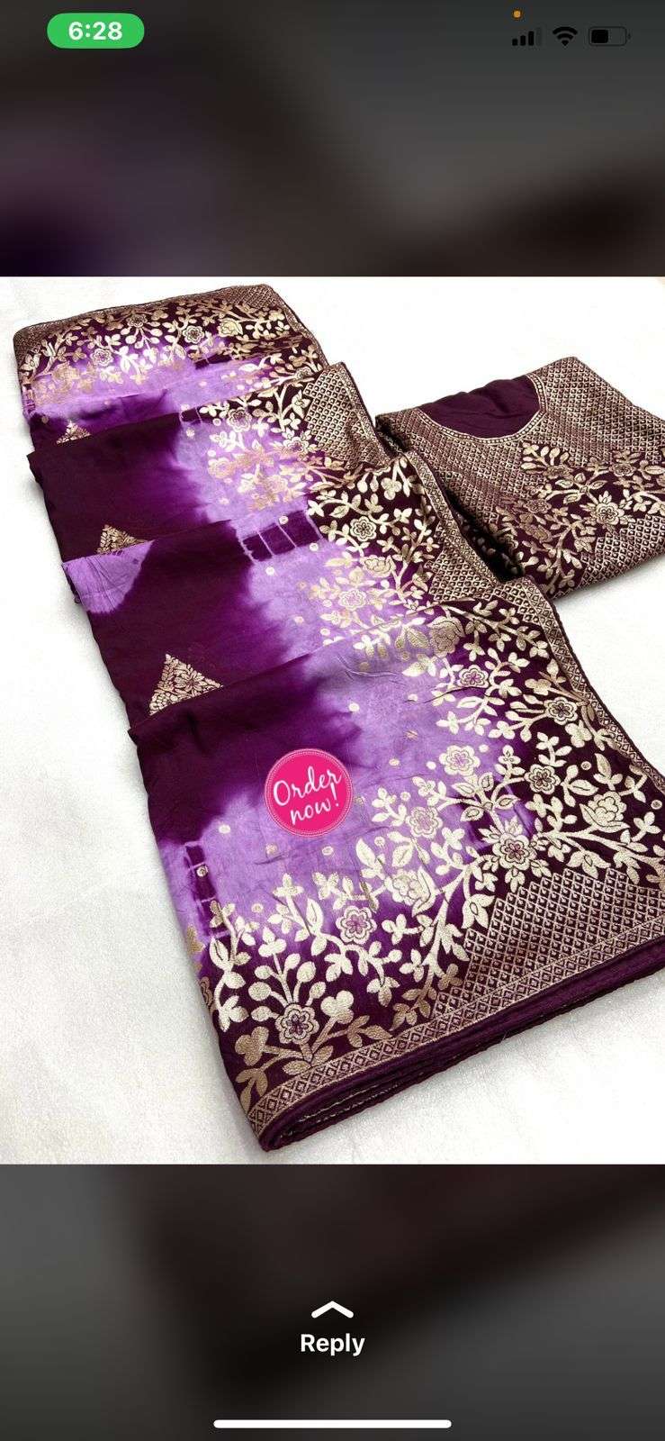 ms brand designer pure visocse dola silk saree