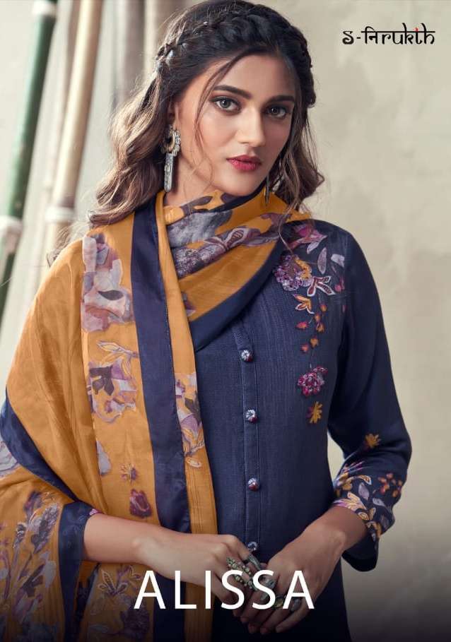 nirukth alissa cotton print with handwork suit 