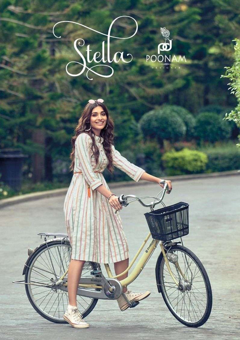 poonam stella series 10001-10006 Cotton jecard suit