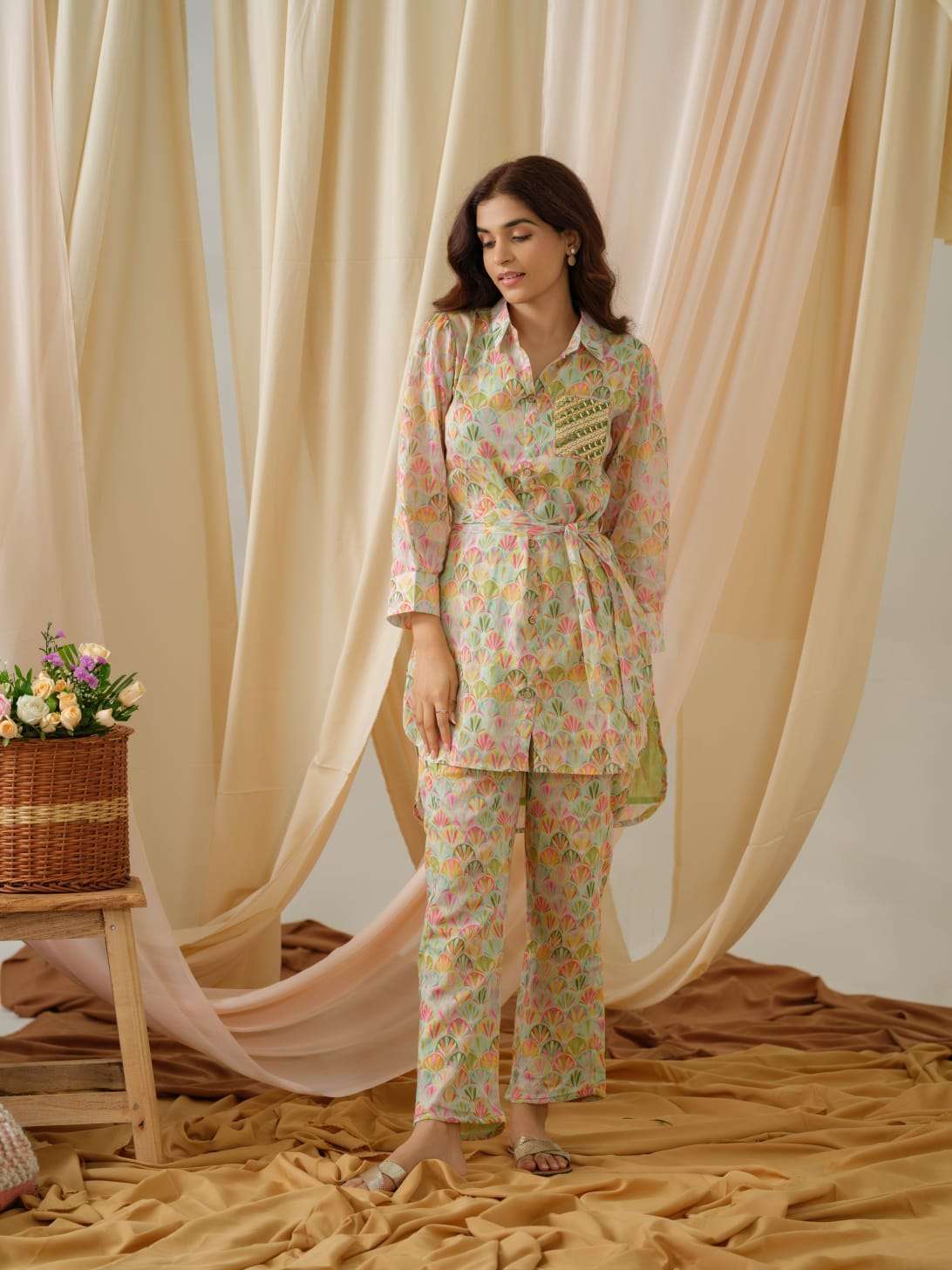 psyna 2339 Pure Cotton Mal co ord sets